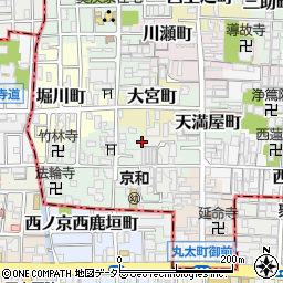 京都府京都市上京区突抜町431-3周辺の地図