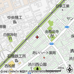 有限会社中村塗装店周辺の地図