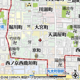 京都府京都市上京区突抜町431周辺の地図