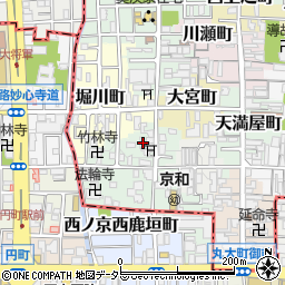 京都府京都市上京区行衛町466周辺の地図