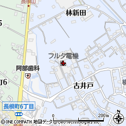 フルタ電機株式会社　技研工場周辺の地図