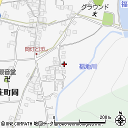 兵庫県西脇市黒田庄町岡1068-72周辺の地図