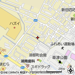 滋賀県草津市木川町859-13周辺の地図