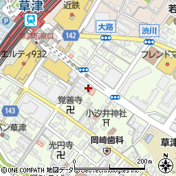 総合資格学院　草津校周辺の地図