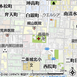 〒602-8174 京都府京都市上京区分銅町の地図