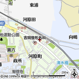 京都府亀岡市河原町230周辺の地図
