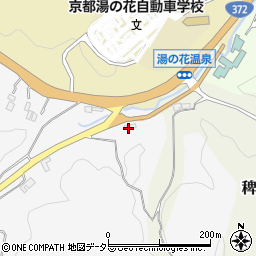 京都府亀岡市本梅町平松湯ノ花周辺の地図
