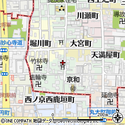 京都府京都市上京区行衛町468周辺の地図
