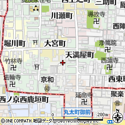 京都府京都市上京区突抜町425-28周辺の地図