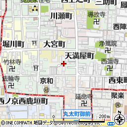 京都府京都市上京区突抜町425-30周辺の地図