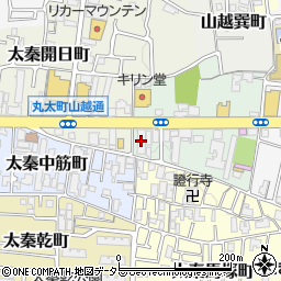 ＪＡ京都市嵯峨野周辺の地図