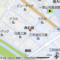 愛知県刈谷市一里山町西石根12周辺の地図