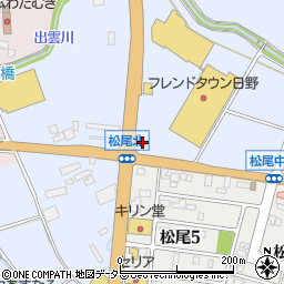 滋賀県蒲生郡日野町松尾911周辺の地図