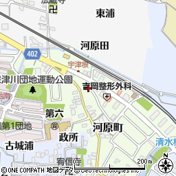 京都府亀岡市河原町178周辺の地図