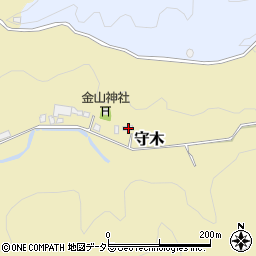 静岡県伊豆の国市守木288周辺の地図