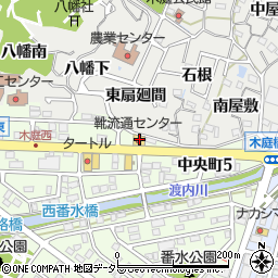 東京靴流通センター東海店周辺の地図