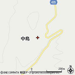 愛知県新城市中島山口周辺の地図
