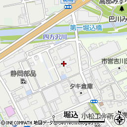 静岡県静岡市清水区堀込周辺の地図