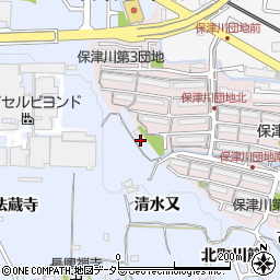 京都府亀岡市余部町岸ノ下周辺の地図
