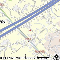 静岡県静岡市葵区内牧1638周辺の地図