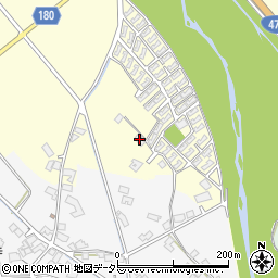 滋賀県蒲生郡日野町増田575周辺の地図