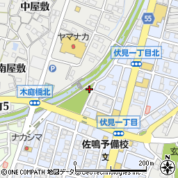 富木島公園トイレ周辺の地図