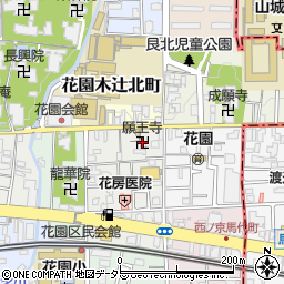 願王寺周辺の地図