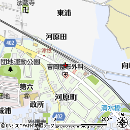 京都府亀岡市河原町191周辺の地図