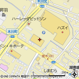 コーナンＰＲＯ草津店周辺の地図