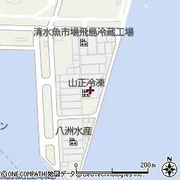山正冷凍株式会社　冷蔵部飛島第２工場周辺の地図