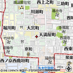 京都府京都市上京区大宮町481周辺の地図