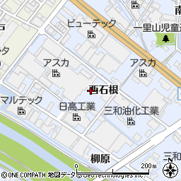 愛知県刈谷市一里山町西石根4周辺の地図