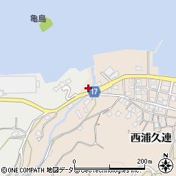 静岡県沼津市西浦久連18周辺の地図