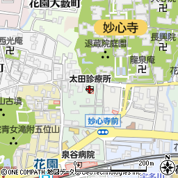 太田診療所周辺の地図