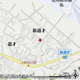 愛知県東海市富木島町新道才周辺の地図