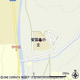 姫路市立安富北小学校周辺の地図