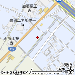 愛知県豊田市生駒町東山723周辺の地図