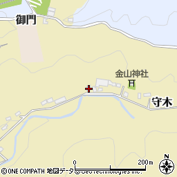 静岡県伊豆の国市守木264周辺の地図