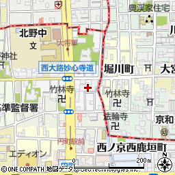 ブランズ京都円町１１２周辺の地図