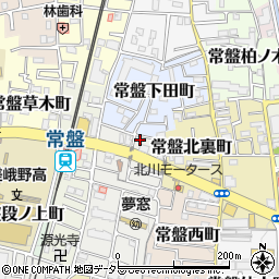 ティアック京都サービス周辺の地図