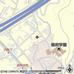 静岡県静岡市葵区内牧1702周辺の地図