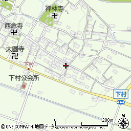 三重県三重郡菰野町下村1368周辺の地図