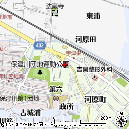 京都府亀岡市河原町169周辺の地図