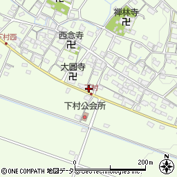 三重県三重郡菰野町下村1432周辺の地図