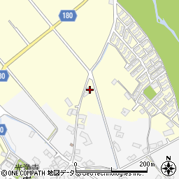 滋賀県蒲生郡日野町増田593-2周辺の地図