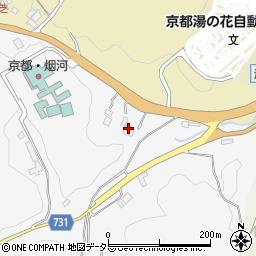 京都府亀岡市本梅町平松カノツメ周辺の地図