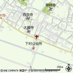 三重県三重郡菰野町下村1432-4周辺の地図