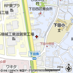 ファミリーマート甲西日枝店周辺の地図