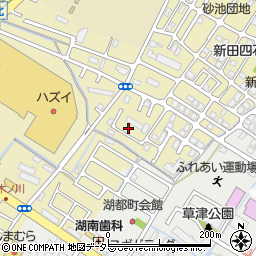 滋賀県草津市木川町859-8周辺の地図