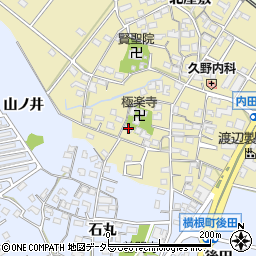 愛知県大府市北崎町城畑周辺の地図